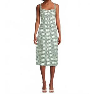veronica beard julianna embroidered dress Veronica Beard Julianna Embroidered Midi Dress In White - 51% Off